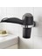 2 Adet Fön Makinesi Askısı Banyo Askısı Çap 9 cm Ikea 2'li Set Saç Kurutma Tutucu Asma Aparatı Metal 2