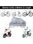 Waterproof Bisiklet Brandası - Su Geçirmez Motorsiklet Örtüsü - Motorsiklet Kılıfı - Bisiklet Kılıfı - Bisiklet Koruma Kılıfı - Motor Brandası 5