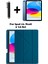 Ipad A16 (11.NESİL) 2025 / 10. Nesil 10.9 Kılıf Kalem Bölmeli Arkası Silikon Standlı Uyku Modlu Kapak Ekran Koruyucu Kalem SET 1
