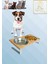 Kedi ve Köpekler Için Sağlıklı Yeme Standı, %10 Eğimli Tasarım ve Kaymaz Ayaklar 2