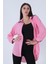 Pembe Yaka Manşet Ön Pat Nakış Detaylı Tunik 3972952.10 5