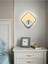 Kelebek Kare Modern Ithal LED Aplik 2