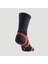 Tenis Çorabı - Uzun Konçlu - Unisex - 3 Çift - Siyah / Turuncu - RS560 4