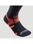 Tenis Çorabı - Uzun Konçlu - Unisex - 3 Çift - Siyah / Turuncu - RS560 5