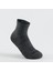 Çocuk Spor Çorabı - 3 Çift - Orta Boy Konçlu - Siyah / Gri - RS500 Beden: 35/38 , 3
