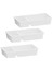3 Adet Çekmece Içi Düzenleyici 33 x 17 cm Ikea 3'lü Set Bölmeli Düzenleme Kutusu Beyaz 1
