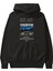 Bugattı Chıron Ön Baskılı Hoodie Oversize Kapüşonlu Sweatshirt Erkek Kadın Unisex 2