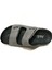 Gri Siyah Çift Cırtlı Soft Anatomik Comfort Terlik 4