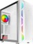VK-G3701W 4-Rgb Fanlı Gamıng Mıd-Tower Pc Kasası Beyaz 1