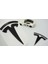 Tesla Logo Model 3 x Y 3m Parlak Siyah Rozet Amblem Seti 1