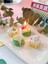 -Makaron Mum - Hediyelik Dekoratif Mum - Macoron Mum - Soya Wax - Vegan - Pudra Kokulu Mum 1