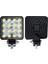 Çalışma lambası 10,5 x10,5 cm 16led 12-60v adet/ LASS308 2