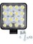 Çalışma lambası 10,5 x10,5 cm 16led 12-60v adet/ LASS308 3