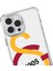 iPhone 14 Galatasaray Büyük Logo Şeffaf Telefon Kılıfı 2