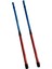 Drum Çubukları Rahat Kulplu Caz Halk Öğrencileri Için 40 cm Uzunlukta Çocuklar Kırmızı Mavi (Yurt Dışından) 2