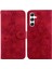 Samsung Galaxy S25 Plus Standlı Lily Deri Telefon Kılıfı (Yurt Dışından) 1