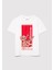 Bugs Bunny Baskılı Beyaz T-Shirt 7610250-70057 2