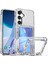 Samsung Galaxy S25 Şeffaf Kılıf Pc + Tpu Telefon Kapak Kartı Tutucu Kickstand (Yurt Dışından) 1