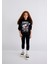 M7S10082-900 Kız Çocuk Mınnıe Baskılı Kapüşonlu Sweatshirt 1