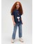 Snoopy Baskılı Lacivert T-Shirt 7610242-70488 1