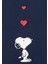 Snoopy Baskılı Lacivert T-Shirt 7610242-70488 4