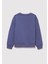 Logo Baskılı Mor Sweatshirt 7S10050-70661 3