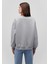 Bisiklet Yaka Gri Basic Sweatshirt 1610198-70093 4