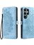 Samsung Galaxy S25 Ultra Skin Feel Cüzdan Deri Telefon Kılıfı (Yurt Dışından) 1