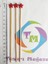 15 cm uzun kürdan - 30 adet dekoratif kırmızı yıldız boncuklu kokteyl karıştırıcı - yıldız 10 mm 3