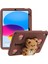 iPad 10.9 (2022) Silikon Kılıf Ayı Kickstand Lale Tablet Kapağı (Yurt Dışından) 1