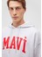 Logo Baskılı Kapüşonlu Gri Sweatshirt 067149-85438 5