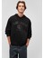 Jeans Baskılı Siyah Sweatshirt 0S10201-900 1