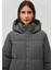 Kapüşonlu Yeşil Şişme MONT1110445-71598 5