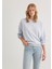 Lux Touch TENCEL TM Bisiklet Yaka Mavi Modal Sweatshirt 168837-89201 1