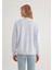 Lux Touch TENCEL TM Bisiklet Yaka Mavi Modal Sweatshirt 168837-89201 4