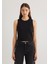 Siyah Halter Yaka Top 1612991-900 3
