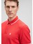 Erkek Şerit Detaylı Kırmızı Polo Tişört 066039-33203 5