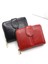 Bayanlar Kısa Cüzdan Moda Casual Basit Clutch Fermuarlı Çanta Çoklu Kart Yuvası Kart Tutucu Para Cüzdanı (Yurt Dışından) 4