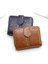 Bayanlar Kısa Cüzdan Moda Casual Basit Clutch Fermuarlı Çanta Çoklu Kart Yuvası Kart Tutucu Para Cüzdanı (Yurt Dışından) 5