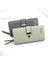 Moda Kadın Cüzdanı Büyük Banknot Yuvası Kart Tutucu Fotoğraf Yuvası Cep Telefonu Çantası Clutch Para Cüzdanı Bayanlar Fermuarlı Çanta (Yurt Dışından) 4