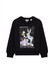 Bugs Bunny Baskılı Siyah Sweatshirt 7S10034-900 2