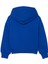 Logo Baskılı Mavi Kapüşonlu Sweatshirt 6610110-70896 3