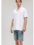 Beyaz Polo Tişört 0611859-620 2