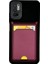 Xi̇aomi̇ Redmi̇ Note 10 5g Kartlikli Si̇li̇kon Kilif Bordo 1