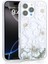iPhone 14 Pro Max Kılıf Çiçek Baskılı İçi Sıvı Simli Mossa Premium Silikon Kapak 1