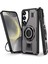Samsung Galaxy S25 Plus Tpu+Pc Kickstand Telefon Kılıfı, Silikon Parmak Kayışı (Yurt Dışından) 1