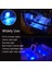 2x DC12V Yuvarlak Deniz Teknesi LED Nezaket Işıkları Kabin Güverte Kıç 6 LED Yan Işaret Işığınavigasyon Işığı Mavi (Yurt Dışından) 3