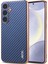 Samsung Galaxy S25 Plus Elektro Kaplama Karbon Fiber Doku Pu+Tpu Telefon Kapağı (Yurt Dışından) 1