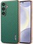 Samsung Galaxy S25 Plus Elektro Kaplama Karbon Fiber Doku Pu+Tpu Telefon Kapağı (Yurt Dışından) 1