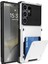 Samsung Galaxy S25 Ultra Pc+Tpu Çift Katmanlı Arka Telefon Kapağı, Kart Tutuculu (Yurt Dışından) 1